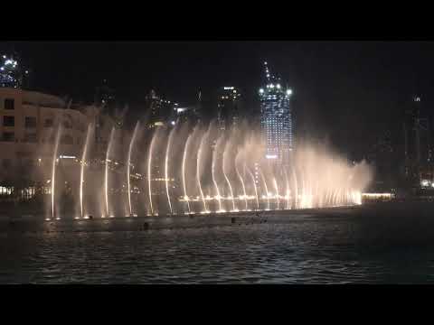Dubai fountain show may 2018