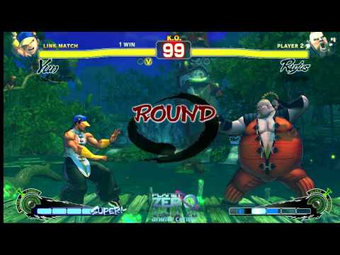 SSF4AE: Kid Viper (Yun) vs Hilario (Rufus)