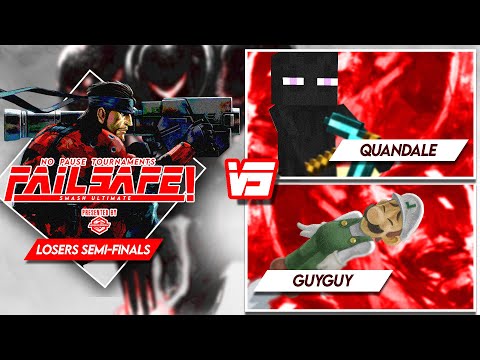 Failsafe Spring 2023 - Quandale Dinglelingleton (Steve) Vs. GuyGuy (Luigi) - SSBU - Losers Semis