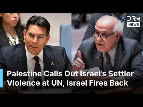 HEATED DEBATE: Palestine and Israel Envoys Clash at UN Security Council Over Gaza Conflict | AC1N