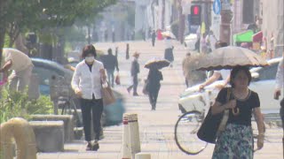 危険な暑さ　24日に朝倉市で38℃を観測　25日は久留米市で最高気温40℃予想