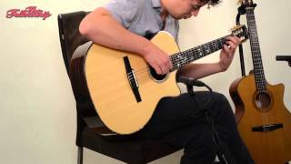 Video thumbnail for Taylor 914ce-N, 2011, Crossover nylon at The Fellowship of Acoustics by The Fellowship of Acoustics