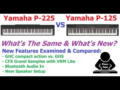 Yamaha P-225 vs. P-125: What's New?