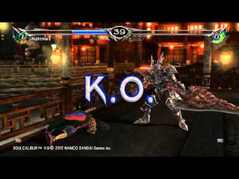 SOULCALIBUR V  Online gameplay : Nightmare VS Z.W.E.I.