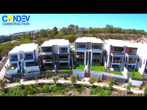 Condev Construction - City Village 25 February 2016 (Robina, Qld) Drone Video
