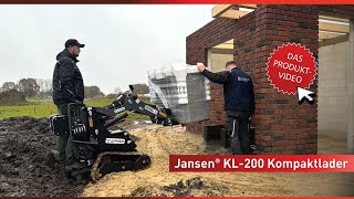 Jansen KL-200 Šmykom riadený nakladač
