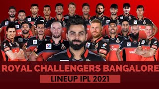 IPL 2021 - RCB Squad 2021, RCB Team 2021 Players List, Royal Challengers Banglore 2021 Squad, RCB