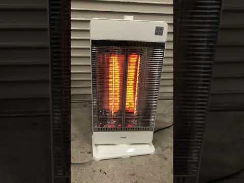 【遠赤外線電気ストーブ(首振り式) REI-389E】冬といえばヒーター　大阪支店でレンタルできます🔥