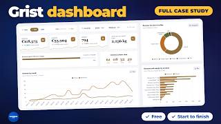 Grist Dashboard Tutorial: From 4 CSV Files to a Real Business Dashboard (Start t