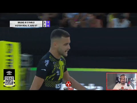 RIVALIDADE A MIL! João ET e Victor Real x Bruno Barros e Pablo  - CBFUT - React FTV Ep. 92