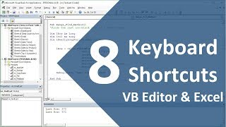 8 Awesome Keyboard Shortcuts For The Vba Editor In Excel