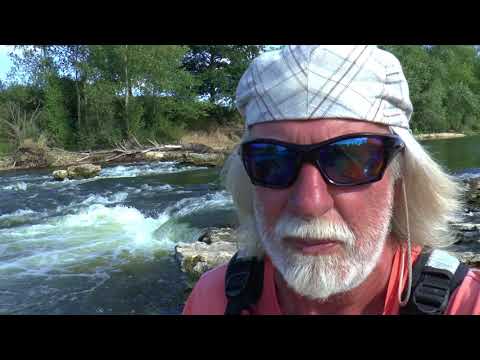 KANUWANDERN auf der LOIRE 2017 - Video 4 - TREIDELN & PORTAGEN