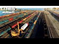 We Ve Started Construction On The BIGGEST PORT I Ve Ever Seen ️ CITIES SKYLINES II City From
