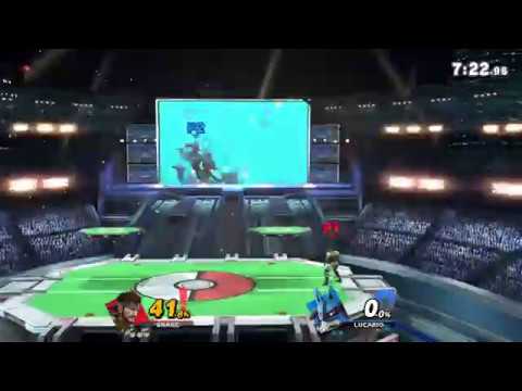 Smash Bros Ultimate Local: Snake(me) vs Lucario