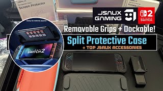 JSAUX Split Case Review + Top Switch 2 JSAUX Add-ons!