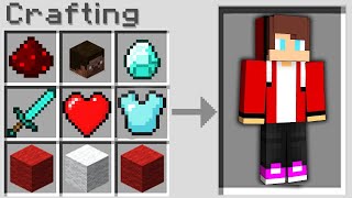 How to Craft JJ in Minecraft?!