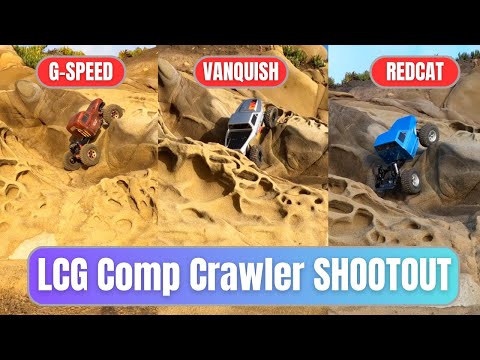 LCG Comp Crawler Shootout - Redcat Ascent vs. Vanquish VRD Stance vs. G-Speed, best performing rtr