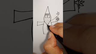 Draw a Simple Wizard with Me! 🧙♂️✨ | Fun & Easy Drawing Tutorial