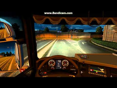 Ets2 Scania R490, driving with music