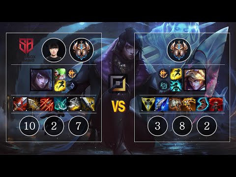 SB Leo Aphelios vs Ezreal Bot - KR Challenger Patch 10.10
