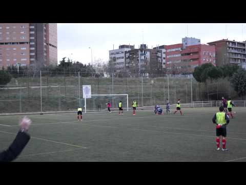 A.D. SPORTING HORTALEZA "C" 4-3 C.D. RAYO COLMENAR VIEJO 21/03/2015 1ª PARTE Futbol