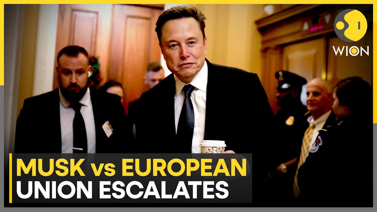 Musk Feuds With EU Over €120 Million Fine, Rubio, Kremlin Back Musk | WION