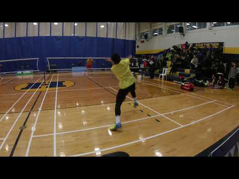 2018 01 05 Yonex Ontario Elite MS QF Br Sankeerth vs Febriyan Irvannaldy D