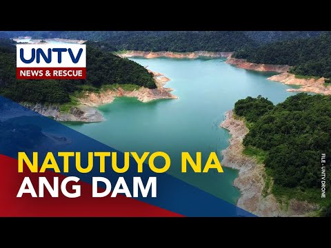 Angat dam water level, patuloy na bumababa dahil sa matinding init ng panahon