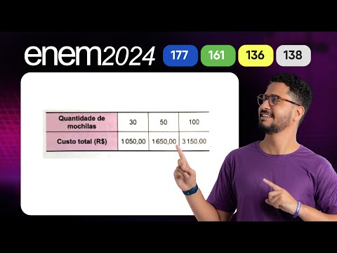 Question 177 - Blue Booklet | System of Equations | MATHEMATICS ENEM 2024