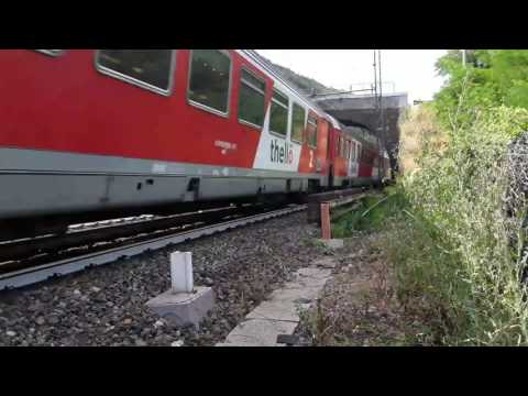 EC Milano centrale Marseille in transito a rigoroso E402B-137