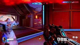 おゲームのお時間です。ちょっとだけPS5 OW2ノーアシスト練習中