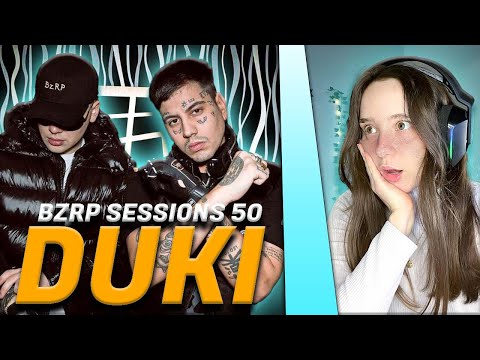 ESPAÑOLA REACCIONA A DUKI || BZRP Music Sessions #50