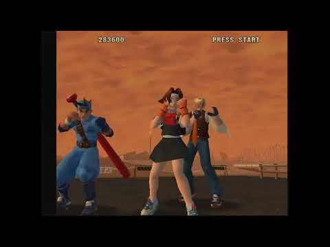 Project Justice (Dreamcast) Gameplay -No Commentary- | Dreamcast VGA Box | Rival Schools