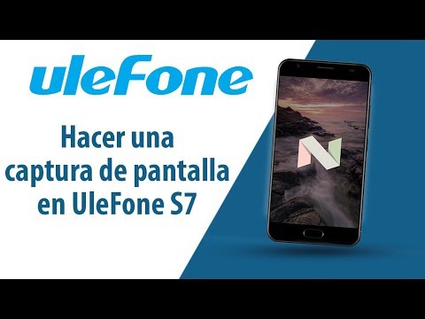 ¿Cómo hacer una captura de pantalla en UleFone S7?