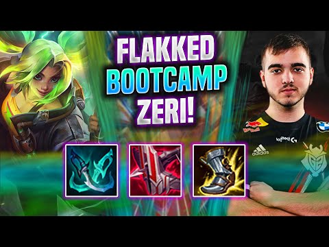 FLAKKED CHILLING WITH ZERI IN KOREA BOOTCAMP VS EZREAL!