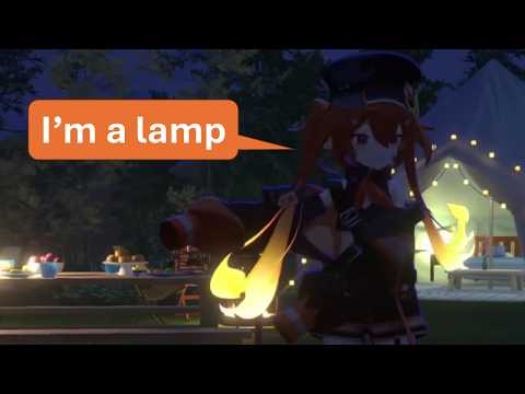 So I guess we're going back to Victorian times with flame lamps