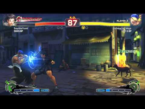 SSF4AE Ranked N.A: SayokaYomi (Makoto) VS jozhear as vega (Yun)
