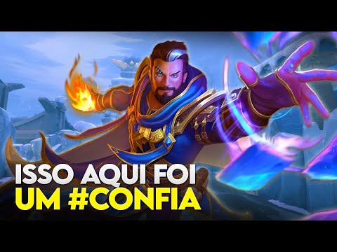 Essa partida foi um #confia! MERLIN MID - ⚡ Smite BR Ranked Conquista