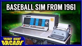 Programmer Turns IBM 1620 Mainframe Into Baseball Simulator!