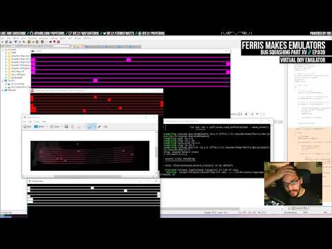 Ferris Makes Emulators Ep.039 - Bug Squashing Part XV