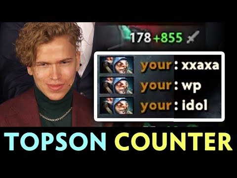 Topson SPECIAL COUNTER to Meepo — EZ Elder Titan vs his SEA FAN