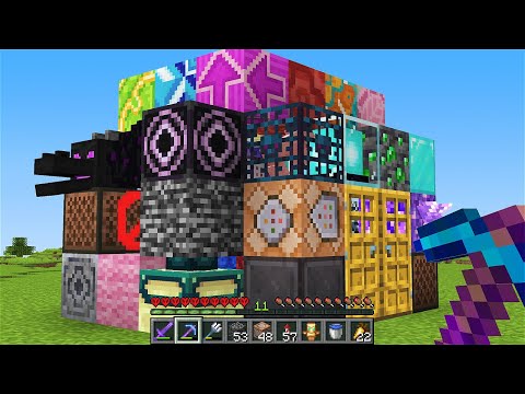 I Built a House With Minecraft's Rarest Blocks...