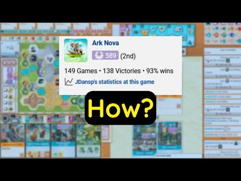 Ark Nova High Elo Replay Analysis #1 (JDansp)