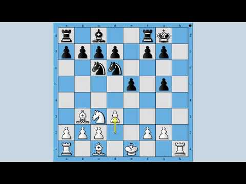 Neverovatne , najlepše šahovske partije -  GUFELD vs TARVE - Bečka partija # 1222