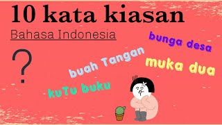 Contoh KATA-KATA KIASAN | Bahasa Indonesia 📖