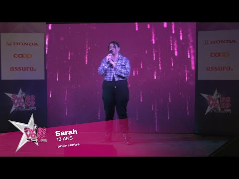 Sarah 13 ans - Swiss Voice Tour 2022, Prilly Centre