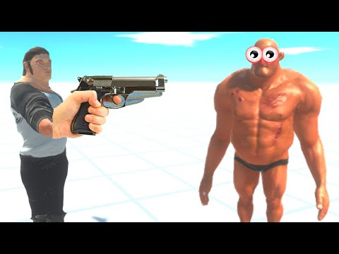 HOW MANY HILL GIANT CAN SHOOTER UNITS DEFEAT  -  ANIMAL REVOLT BATTLE SIMULATOR