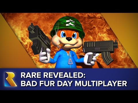 Rare Revealed: Conker's Bad Fur Day Multiplayer Breakdown