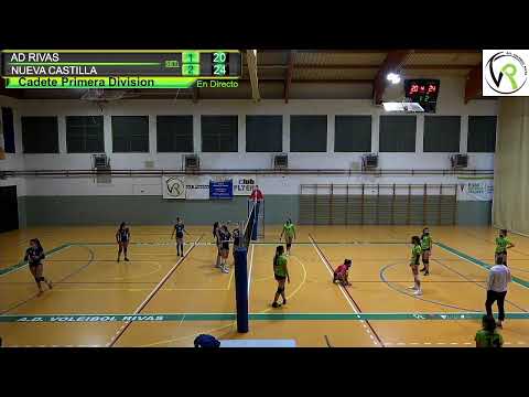 Infantil Masculino / Cadete Verde 1ª División Rivas x Nueva Castilla