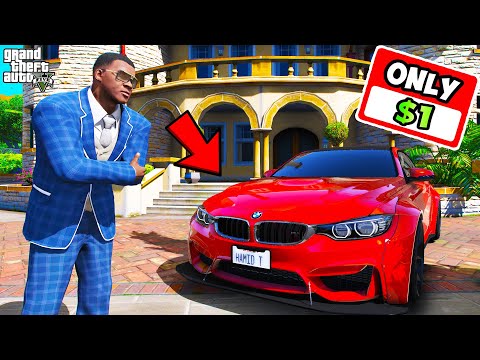 Franklin Buying EVERYTHING For $1 in GTA 5 | SHINCHAN and CHOP
